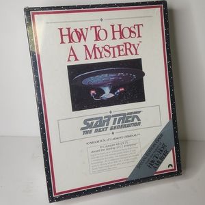 Star Trek The Next Generation How To Host A Mystery Special Edition NEW